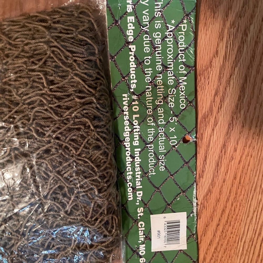 Native Rivers Edge natural netting NWT - Picture 2 of 4